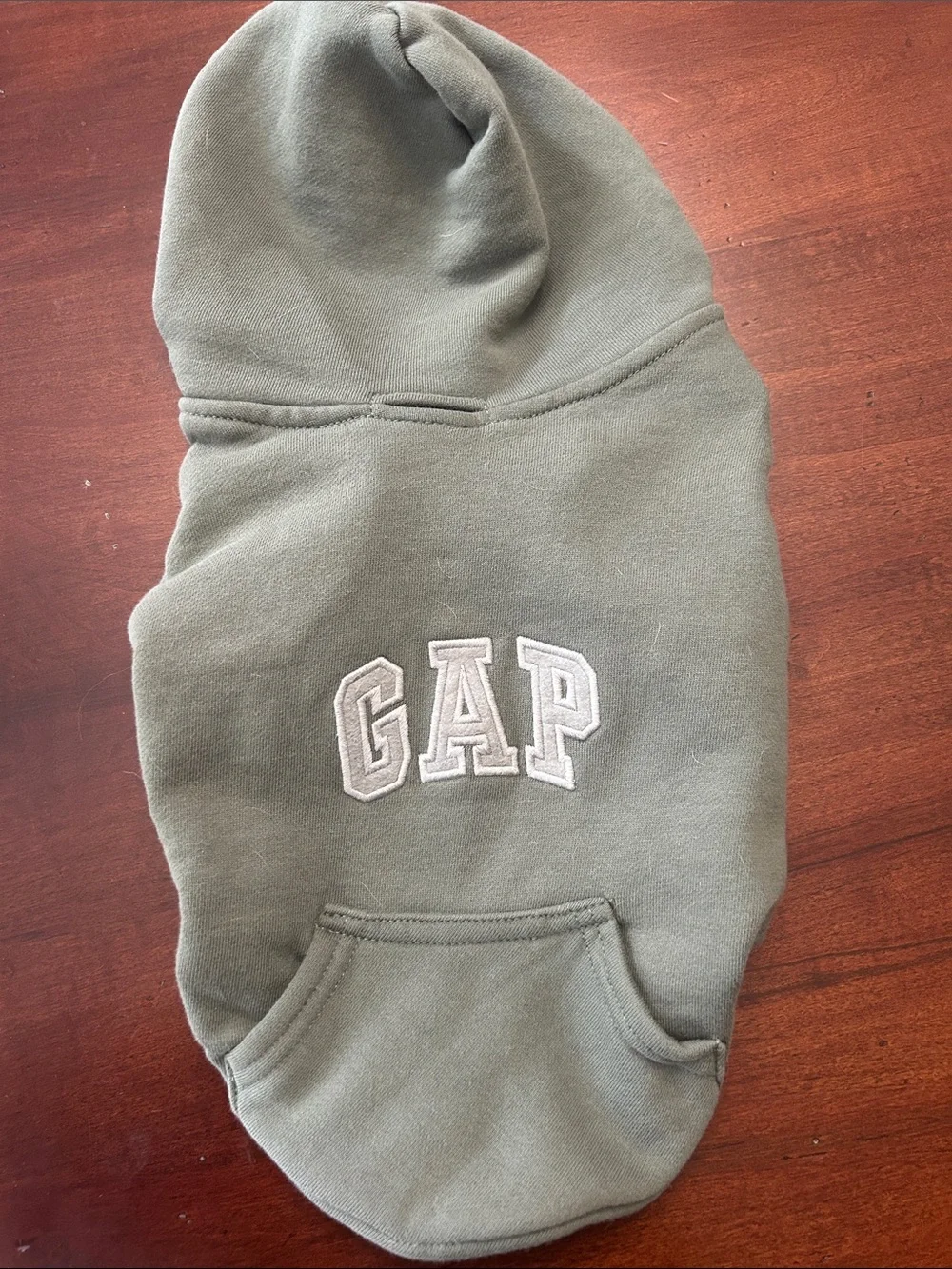 GAP Olive Hoodie with White Applique